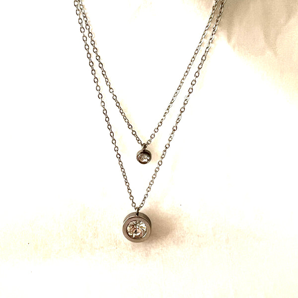 Round Sparkle Necklace