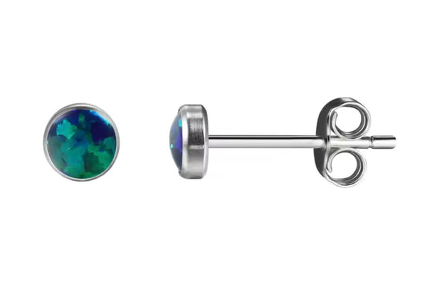 Colored Opal Earrings