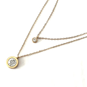 Round Sparkle Necklace