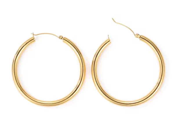 50mm Hoop Earrings
