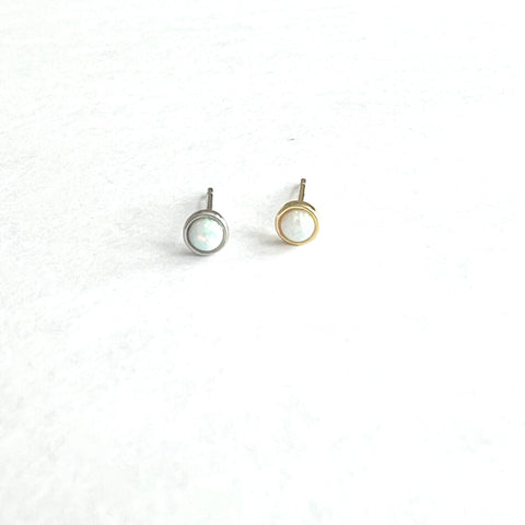 Mini Opal Earrings