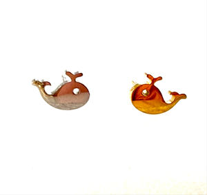Cute Whale Earrings