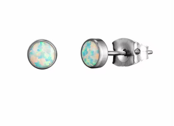 Colored Opal Earrings