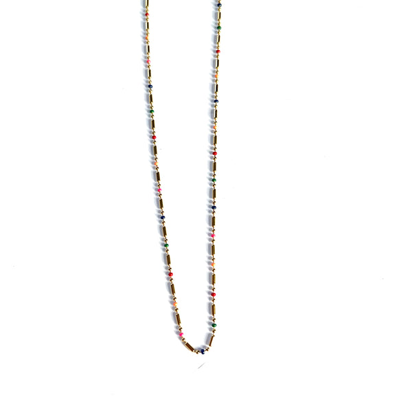 Colourful Mini Enamel Necklace