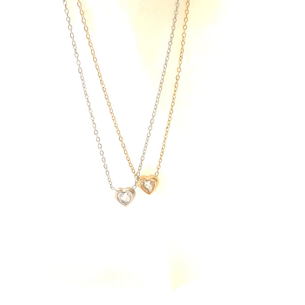 Sparkle Heart Necklace