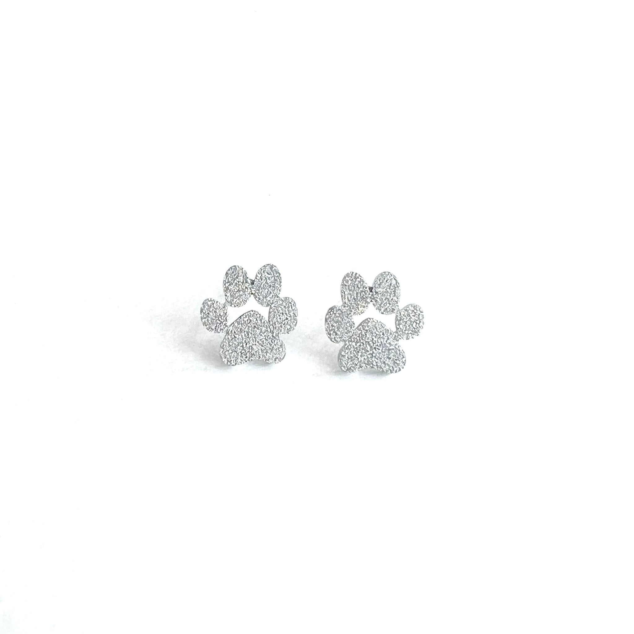 Sparkle Paw Earrings