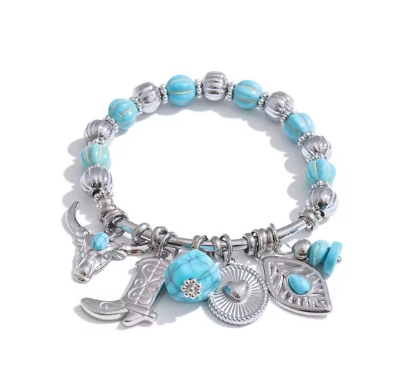 Western Teal Bracelet