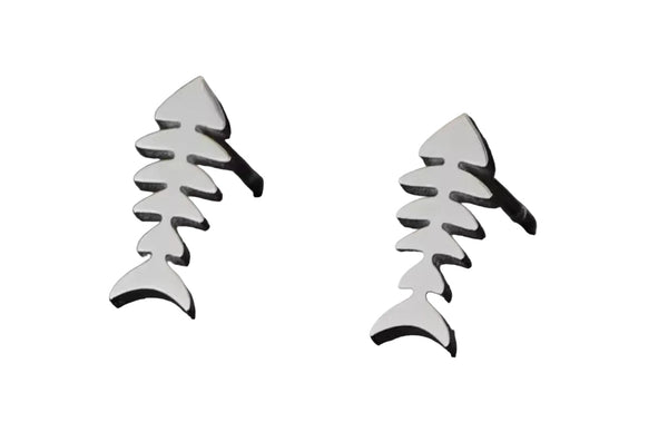 Fish Bone Earrings