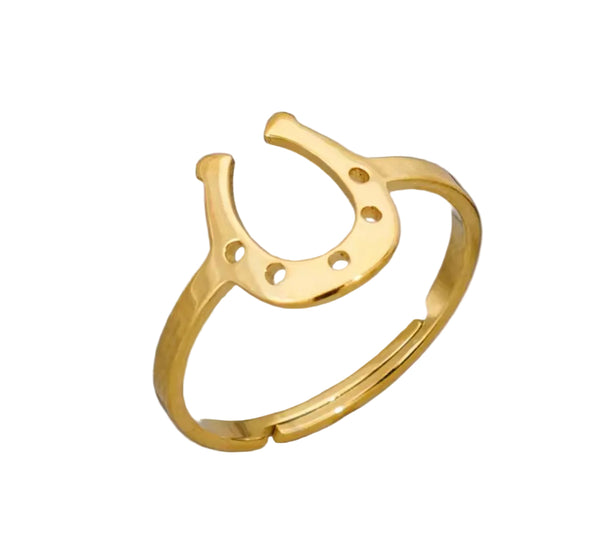 Adjustable Horseshoe Ring