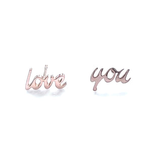 Love You Earrings