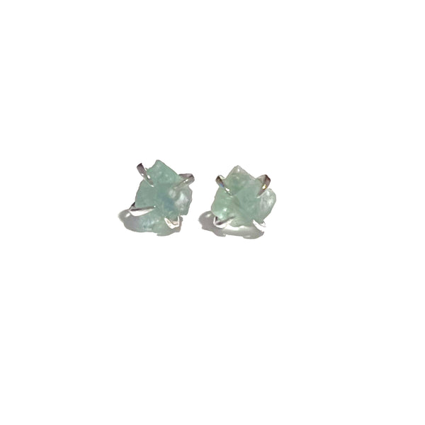 Green Fluorite Earrings