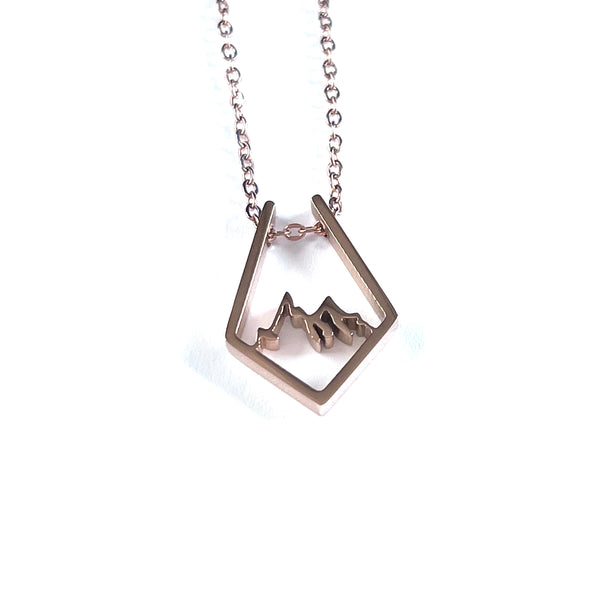 Rhombus Mountain Necklace