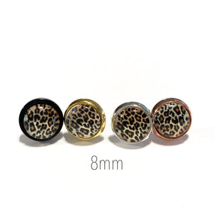 Leopard Print Earrings