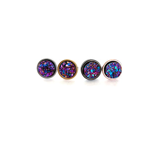 Candy Color Druzy Earrings