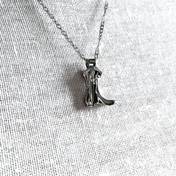 Western Boot Necklace